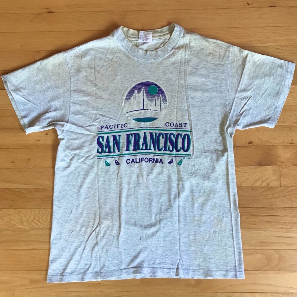 VTG 90’s San Francisco California Pacific Coast T